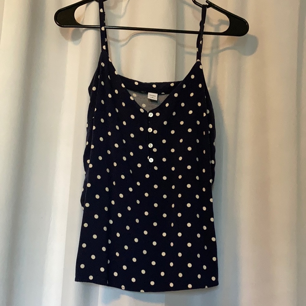 Old Navy Flowy Polka Dot Tank